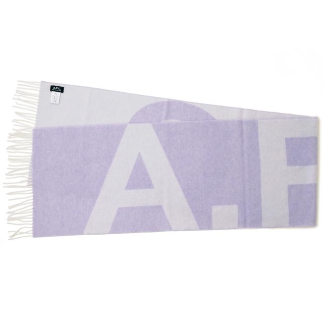 A.P.C. アーペーセー マフラー WOAOVM15176 HAD MALO マロ A.P.C. アーペーセー マフラー レディース メンズ パープル