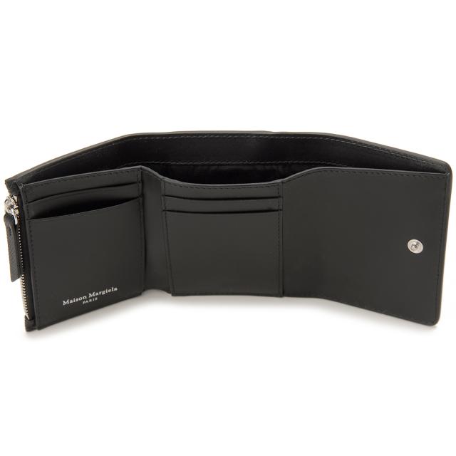 Maison Margiela メゾンマルジェラ 三つ折り財布 ブラック SA3UI0017 P4745 T8013 4ステッチ_2