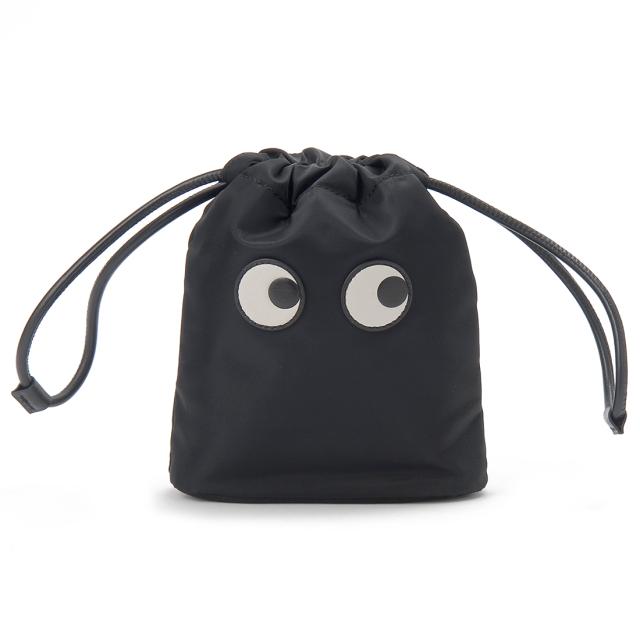 アニヤハインドマーチ ANYA HINDMARCH ポーチ レディース ブラック 5050925193566 EYES