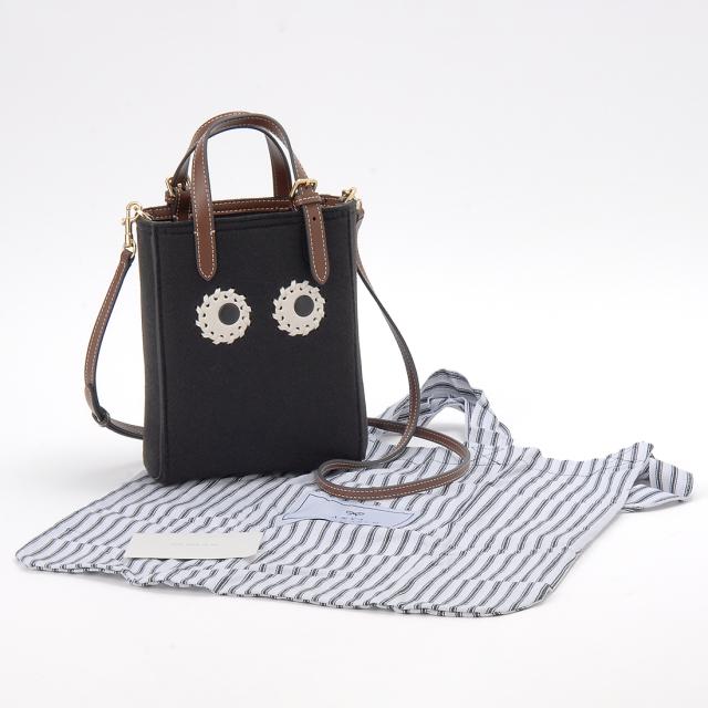 ANYA HINDMARCH アニヤハインドマーチ トートバッグ レディース ブラック 5050925195164 EYES