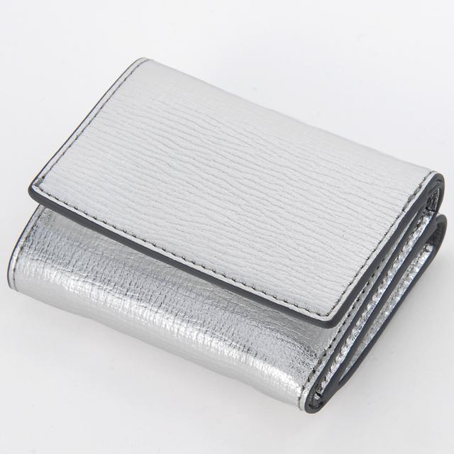 ANYA HINDMARCH シルバー 三つ折り財布 アニヤ ハインドマーチ ANYA HINDMARCH 5050925147453 三つ折り財布