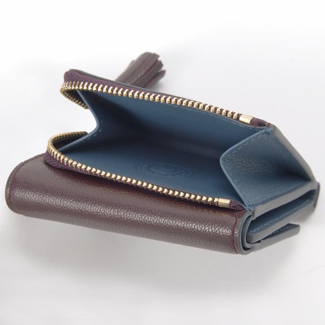 アニヤハインドマーチ ANYA HINDMARCH 三つ折り財布 レディース ボルドー 5050925204866 PEEPING EYES_3