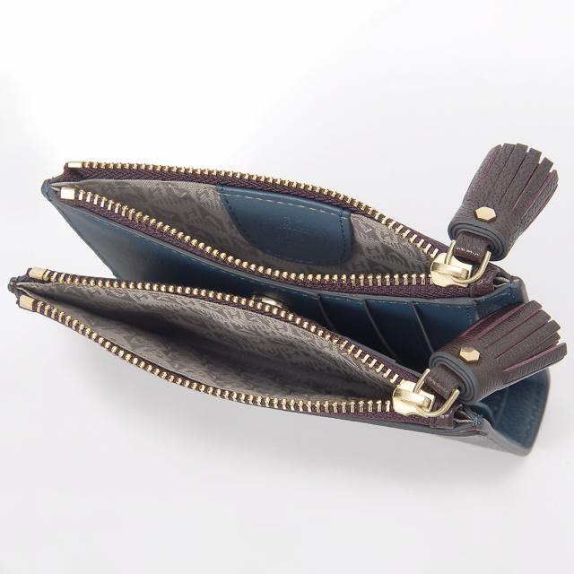 アニヤハインドマーチ ANYA HINDMARCH 二つ折り財布 レディース ボルドー 5050925204873 PEEPING EYES_3