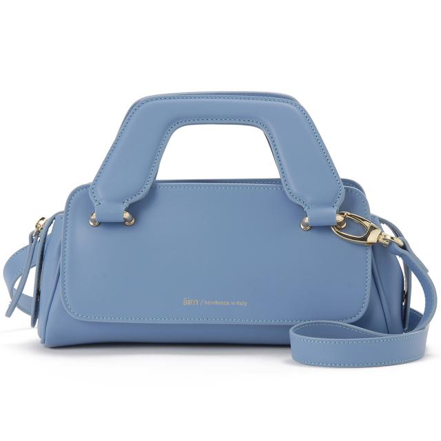 aim エイム ハンドバッグ レディース ブルー 009SC SK マイクロオリビア