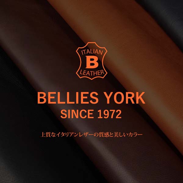 公式 BELLIES YORK ベリーズヨーク ラウンドファスナー長財布 牛革 イタリアンレザー グリーン BYHL9831GR｜au PAY  マーケット