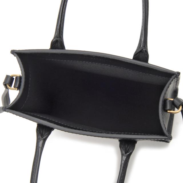 IL BISONTE イルビゾンテ ショルダーバッグ ブラック BHA014 PV BK253H ミニトート IL BISONTE イルビゾンテ ショルダーバッグ ブラック BHA014 PV BK253H