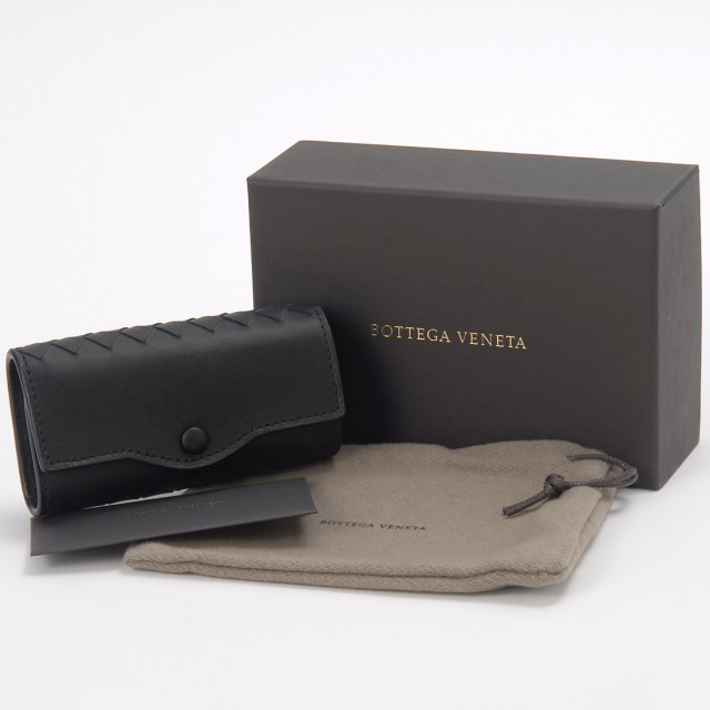 Bottega Veneta ボッテガヴェネタ キーケース レディース メンズ ブラック 284137V3UN18803 INTRECCIATO