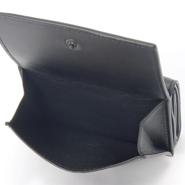 ボッテガ・ヴェネタ Bottega Veneta 三つ折り財布 ブラック 黒 515385 V3UN2 1295 コンパクト財布_3