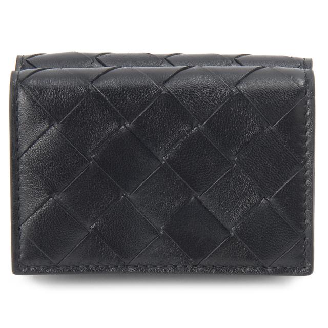 ボッテガヴェネタ BOTTEGA VENETA 三つ折り財布 ブラック 666944 V3UH2 8425