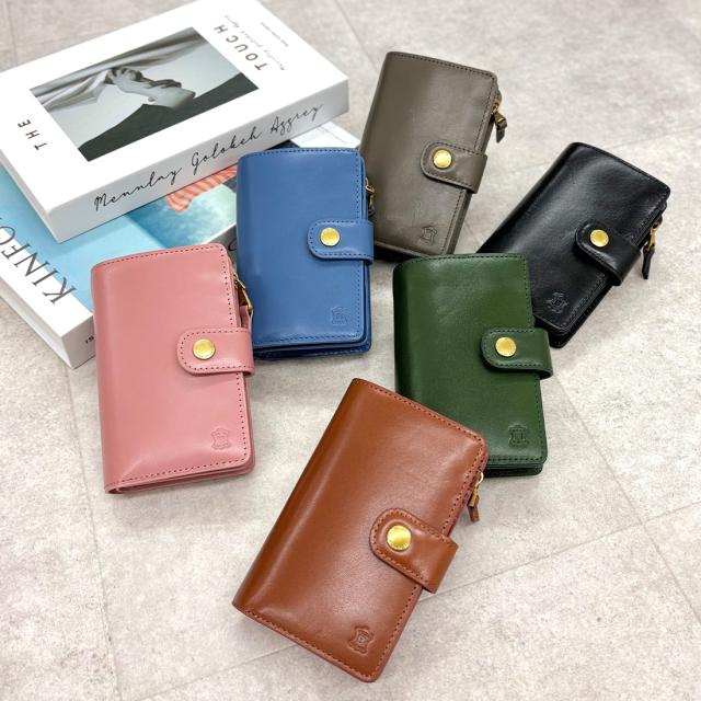 公式 ベリーズヨーク 二つ折り財布 イタリアンレザー BYHL9800 公式 BELLIES YORK ベリーズヨーク イタリアンレザー 二つ折り