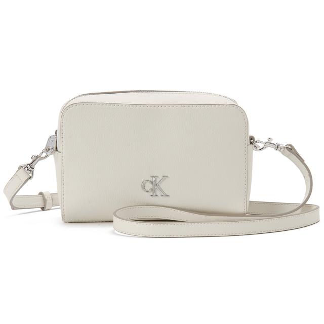   JEANS カルバンクラインジーンズ ショルダーバッグ レディース ホワイト LV04K3162G CJH M MO CAMERA BAG 20