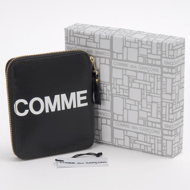 COMME des GARCONS コムデギャルソン 二つ折り財布 ブラック SA2100HL BK_4