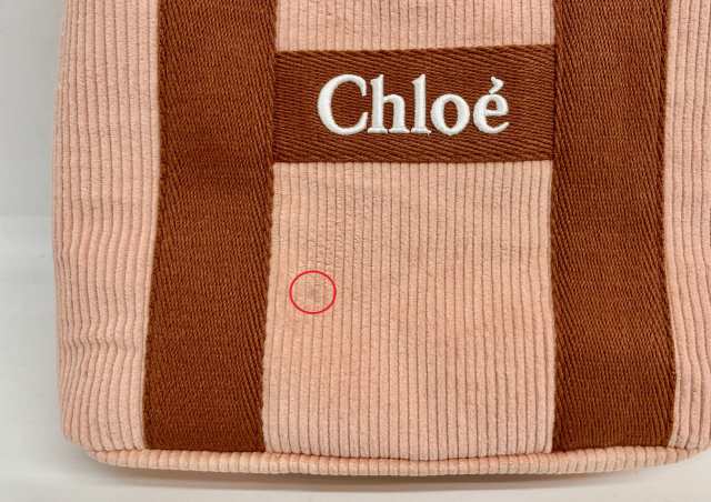 訳あり　正面左側に汚れあり　Chloe クロエ ハンドバッグ レディース ピンク 20274 454 KIDS HANDLE BAG