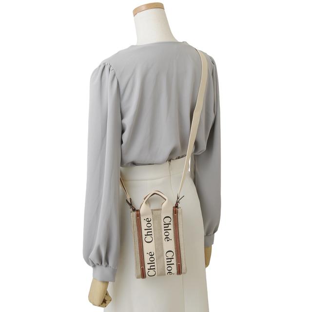 Chloe クロエ ショルダーバッグ レディース 24AP243 I26 WOODY ウッディ_10