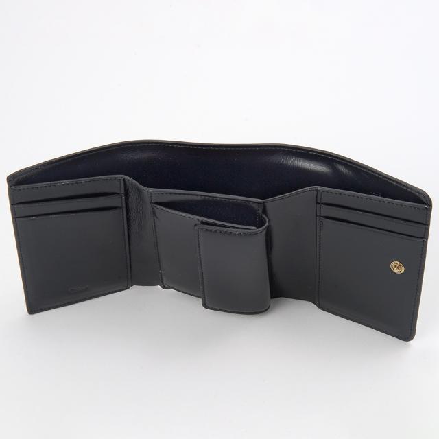 Chloe クロエ 三つ折り財布 CHC25SP483 O16 001 CHLOE ICONIC クロエアイコニック_2