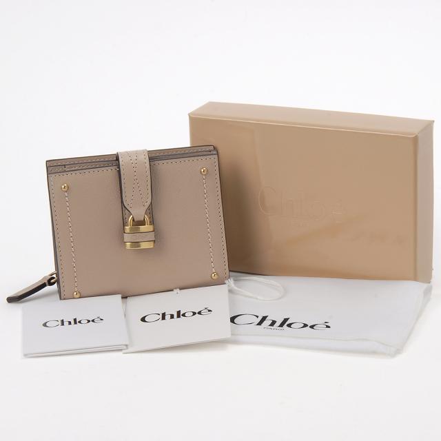 訳あり　背面に傷あり　クロエ Chloe 二つ折り財布 レディース ピンク 26SP916-O37-6I4 PADDINGTON_4