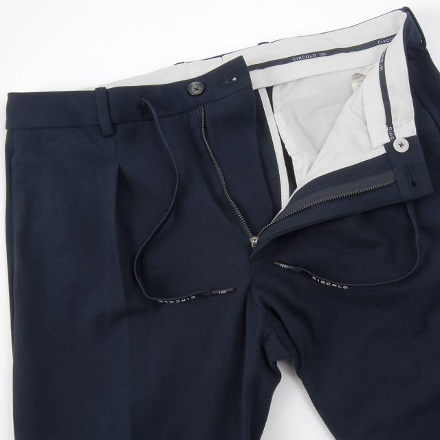 CIRCOLO1901 チルコロ1901 パンツ メンズ ネイビー CN4211 447 TROUSERS CIRCOLO1901 チルコロ1901 パンツ メンズ ネイビー CN4211 447