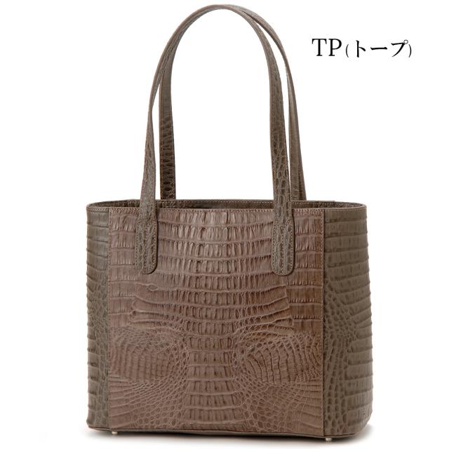 カイマンワニ革×牛革 トートバッグ レディース ワニ革 本革 RODANIA 