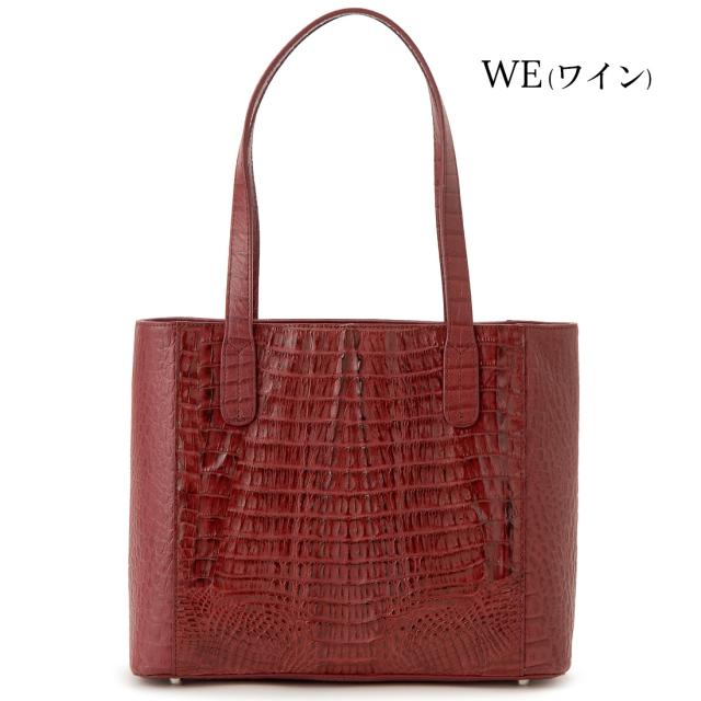 カイマンワニ革×牛革 トートバッグ レディース ワニ革 本革 RODANIA 