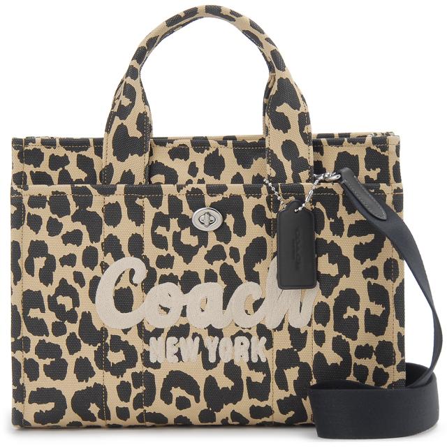 COACH コーチ トートバッグ レディース レオパード CP770LHWLH CARGO TOTE