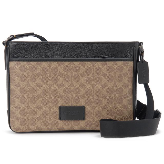 COACH コーチ ショルダーバッグ メンズ CV761QBNRX SIGNATURE