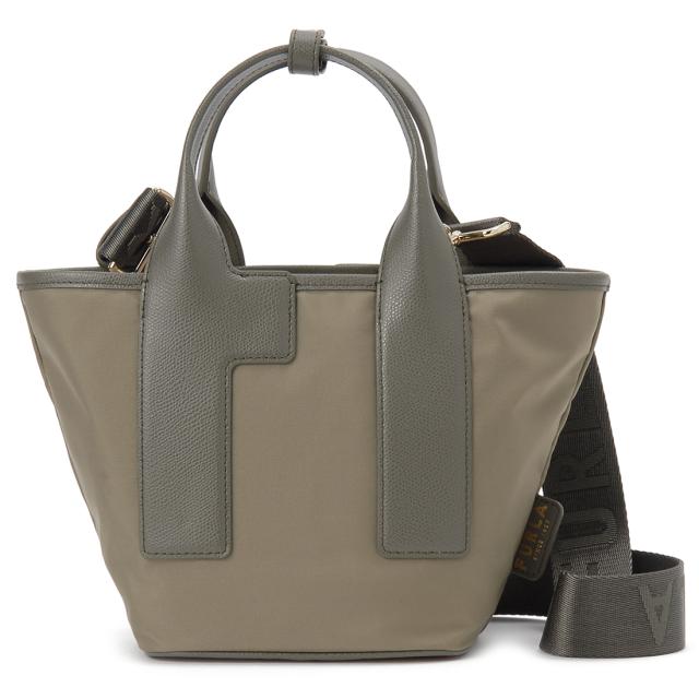 ゴールデンウィークセール ポイント10倍 ゴールデンウィークセール ポイント10倍 FURLA フルラ トートバッグ レディース カーキ WB01270 BX3 3962 PIUMA S TOTE