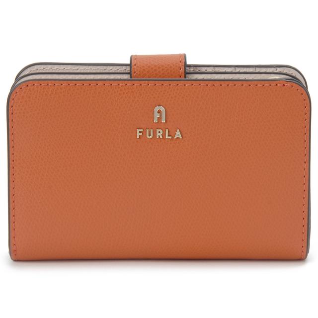 FURLA フルラ 二つ折り財布 レディース オレンジ WP00314 ARE 4058 CAMELIA