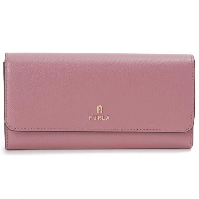 訳あり 正面ロゴ金具サビ FURLA フルラ 長財布 レディース ピンク WP00317 ARE 4302 カメリア