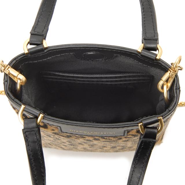 GIANNI CHIARINI ジャンニキアリーニ ショルダーバッグ キャメッロ レオパード 9620MCRLEO 009