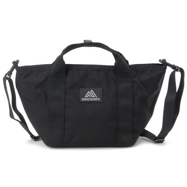 GREGORY グレゴリー ショルダーバッグ メンズ レディース ブラック 1386311041 BOAT TOTE S