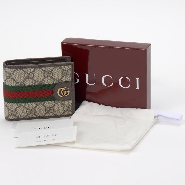 グッチ GUCCI 二つ折り財布 メンズ 834792FAEOI9746 OPHIDIA_4