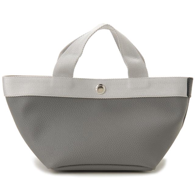 Herve Chapelier エルベシャプリエ トートバッグ グレー 701GP 03G81  