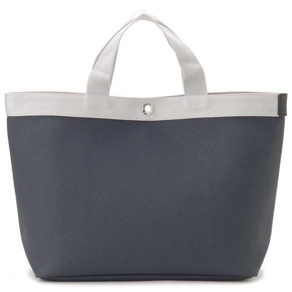 エルベシャプリエ Herve Chapelier トートバッグ レディース ネイビー 704GP 19N81 スクエア トート Mの通販は