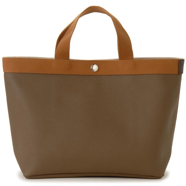 Herve Chapelier エルベシャプリエ トートバッグ レディース 704GP 6439 コーテッドキャンバス スクエアトートMの通販は 55,080円