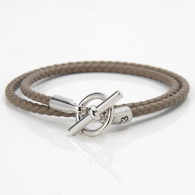 HERMES エルメス ブレスレット レディース 071689FP18T3 グレナン ドゥブルトゥール
