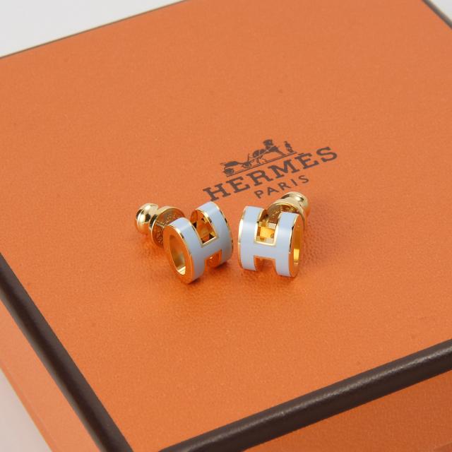 エルメス Hermes ピアス レディース H608002F F3 ポップH ミニ