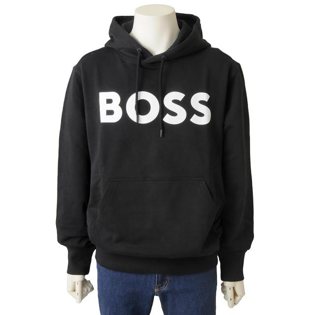 HUGO BOSS ヒューゴボス フーディ パーカー メンズ ブラック 50523074 001 HOODIE