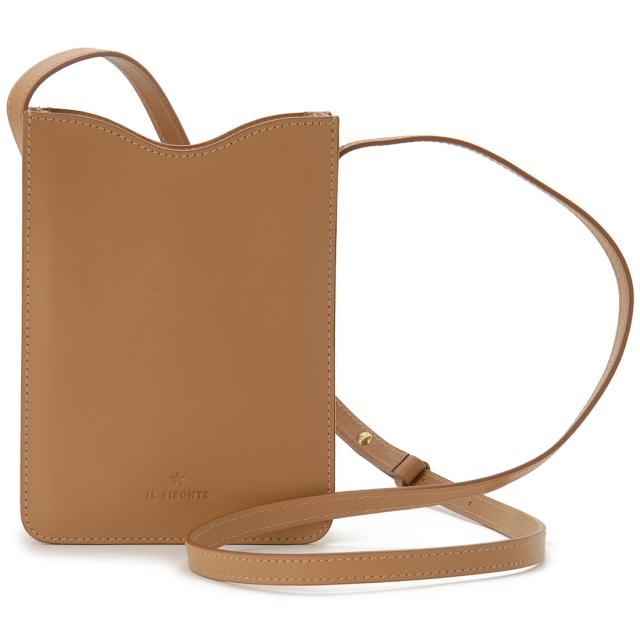 IL BISONTE イルビゾンテ ショルダーバッグ ナチュラル BCR325 PV0041 NA スマホショルダー