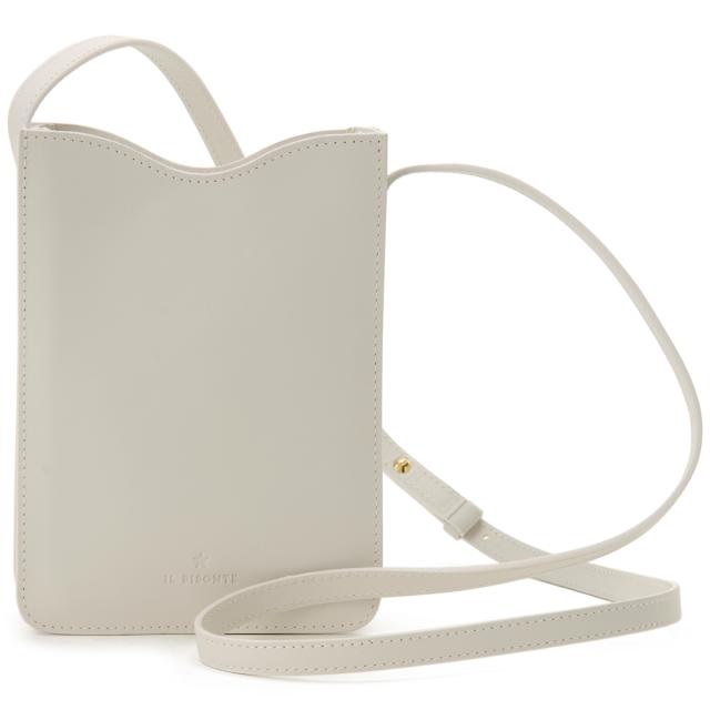 IL BISONTE イルビゾンテ ショルダーバッグ ホワイト BCR325 PV0041 WH スマホショルダーの通販は
