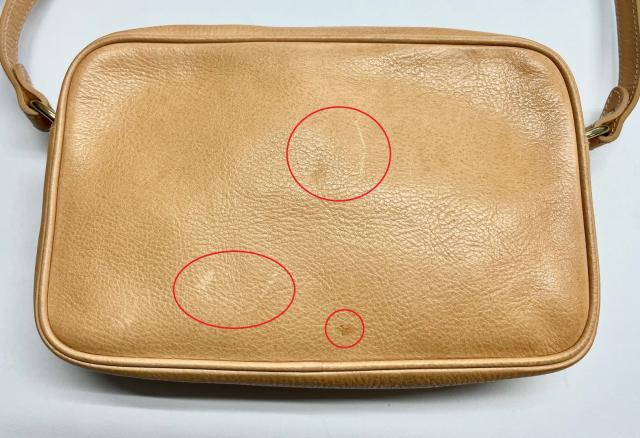 訳あり 正面、背面に傷や色焼けあり IL BISONTE イルビゾンテ 
