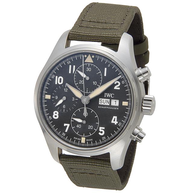 IWC パイロット・ウォッチ メンズ 腕時計 IW387901 クロノグラフ スピットファイア_1