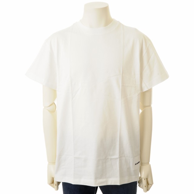 JIL SANDER ジルサンダー Tシャツ メンズ 3枚セット ホワイト 47GC000145048100