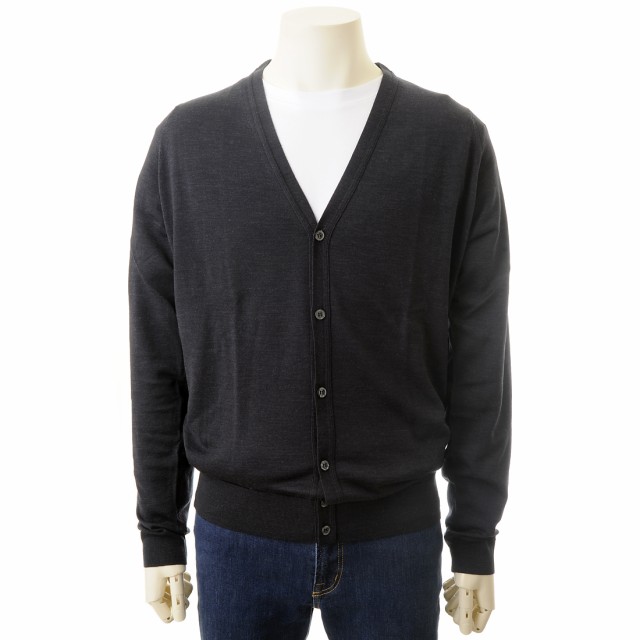 JOHN SMEDLEY ジョンスメドレー カーディガン メンズ グレー JSMPETWORTH HEP PETWORTH ペットワース カーディガン