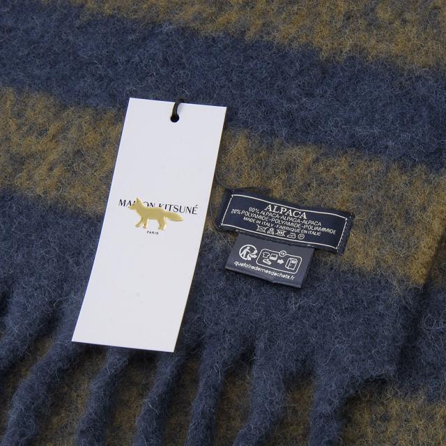 MAISON KITSUNE メゾンキツネ マフラー メンズ レディース