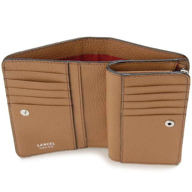 LANCEL ランセル 二つ折り財布 レディース ブラウン A11123 20 NINON DE LANCEL ニノンデランセル_2
