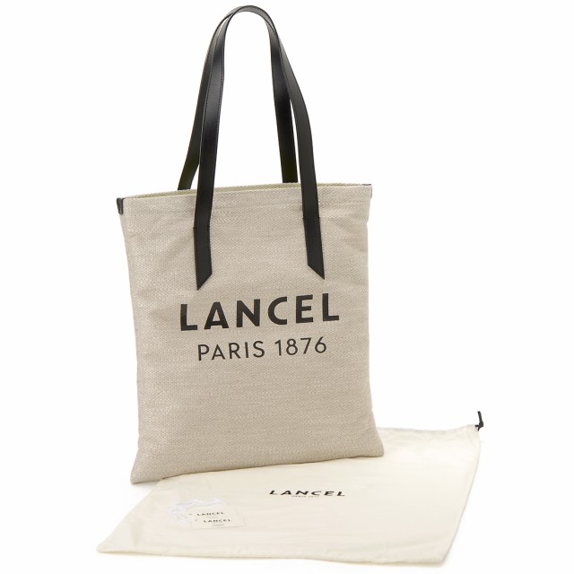 訳あり プリントに捲れ、欠けあり（L） LANCEL ランセル トートバッグ