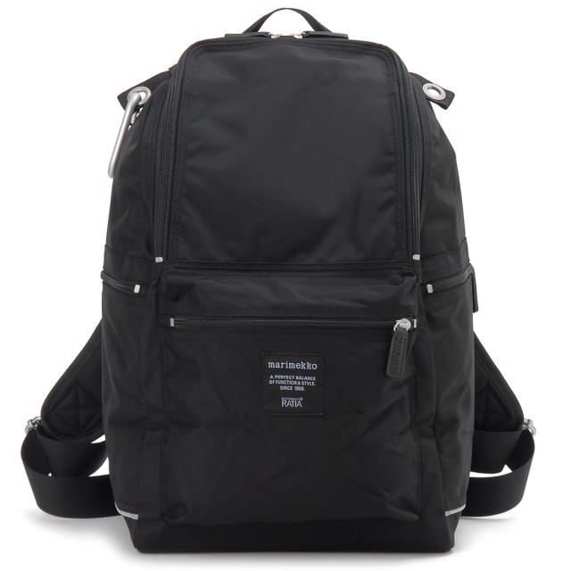 marimekko マリメッコ リュックサック バックパック ブラック 92512 999 BUDDY