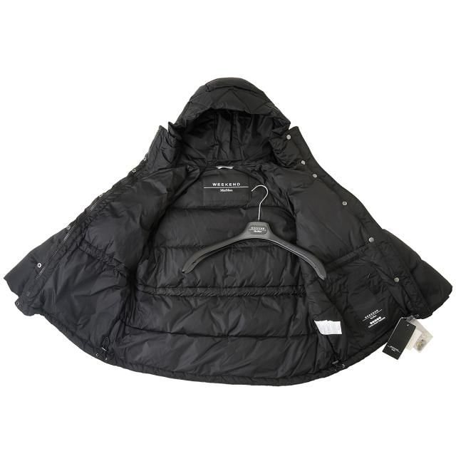 Max Mara マックスマーラ ダウンジャケット レディース ブラック YSER 004 YSER_9