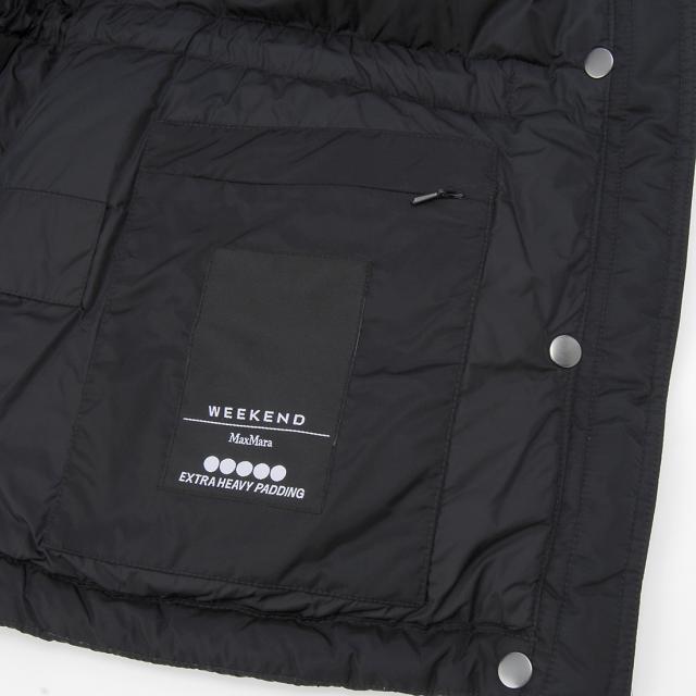 Max Mara マックスマーラ ダウンジャケット レディース ブラック YSER 004 YSER_8