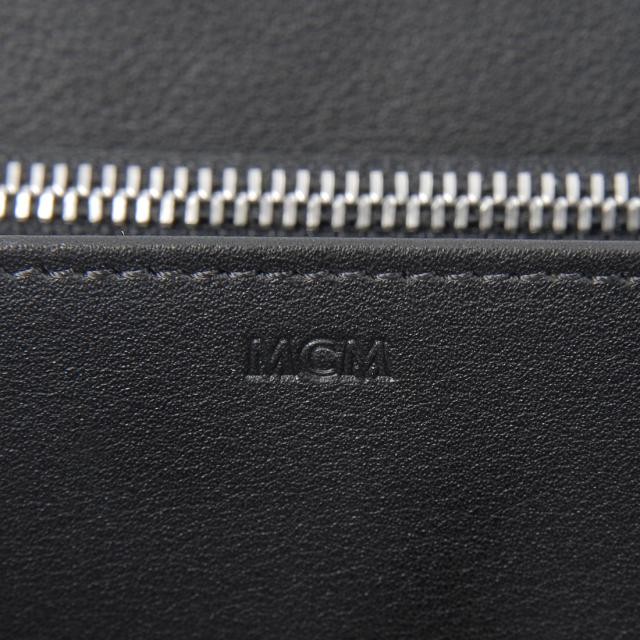MCM エムシーエム 長財布 チェーン付きショルダーバッグ ブラック